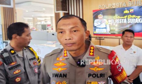 Kepala Polresta (Kapolresta) Solo Kombes Pol Iwan Saktiadi. 