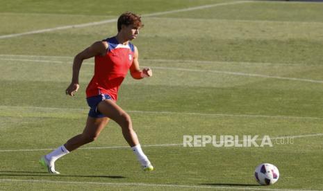 Penyerang Atletico Madrid, Joao Felix, yang dipinjamkan ke Barcelona untuk musim 2023/2024.