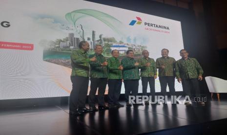 Pertamina Geothermal Energy (PGE) melakukan Public Expose dalam rangka penawaran saham perdana, Rabu (1/2).