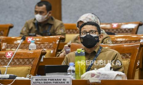 Menteri Pariwisata dan Ekonomi Kreatif Sandiaga Salahudin Uno 