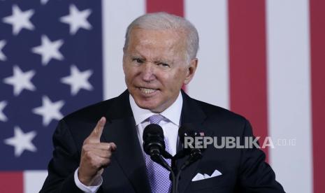 Presiden Joe Biden. Presiden Joe Biden mengatakan AS akan membela Taiwan jika diserang oleh China. Ilustrasi.