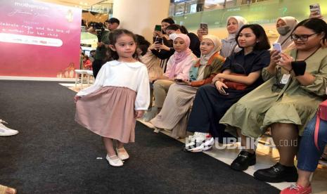 Peluncuran Koleksi Mothercare Indonesia x Jenahara Nasution, di Jakarta, Jumat (24/3/2023).