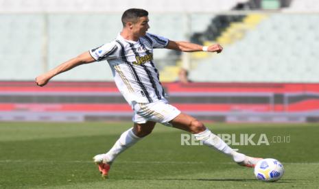 Pemain bintang Juventus, Cristiano Ronaldo.