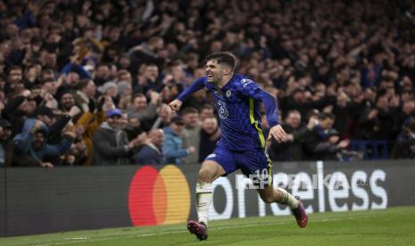 Pemain Chelsea Christian Pulisic.