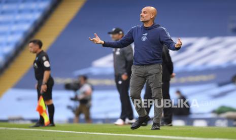  Pelatih Manchester City Pep Guardiola 