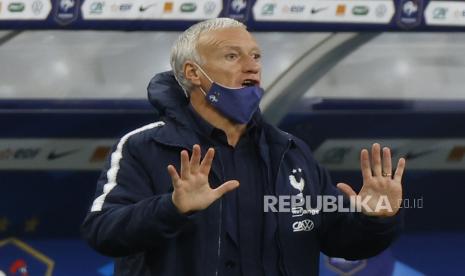 Pelatih timnas Prancis Didier Deschamps.