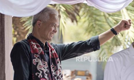 Calon presiden (capres) PDIP, Ganjar Pranowo.