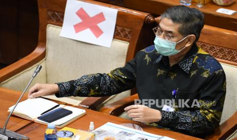 Direktur Lembaga Biologi Molekuler Eijkman Amin Soebandrio. Menurut Amin, vaksin Merah Putih nantinya diharapkan bisa penuhi minimal 50 persen dari kebutuhan vaksin nasional.