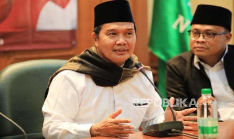 Ketua Pusat Dakwah dan Perbaikan Akhlak Bangsa (PDPAB) Majelis Ulama Indonesia (MUI) sekaligus Ketua Umum Pengurus Besar Al Washliyah, KH Masyhuril Khamis.