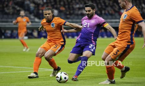 Laga persahabatan Jerman vs Belanda.