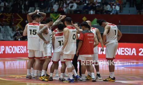 Timnas bola basket putra Indonesia.