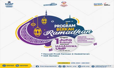 Berkah Ramadhan, dengan 1 Juta Bisa Kuliah di UMP - Suara Muhammadiyah