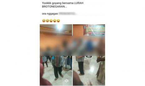 Viral Video Seorang Lurah di Ponorogo Joget Bersama, Begini Faktanya