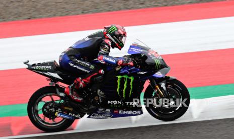 Pembalap MotoGP Prancis Fabio Quartararo dari Monster Energy Yamaha.