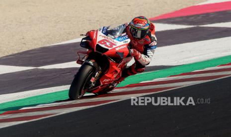 pembalap tim MotoGP Ducati Francesco Bagnaia 