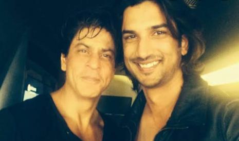 Shah Rukh Khan dan Sushant Singh Rajput.