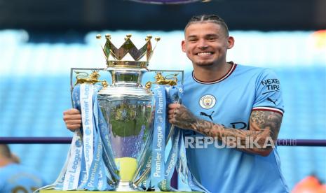 Pemain muda Manchester City Kalvin Phillips. 