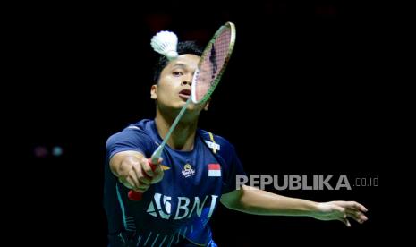 Pebulu tangkis tunggal putra Indonesia, Anthony Sinisuka Ginting.