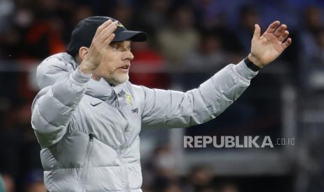  Pelatih kepala Chelsea Thomas Tuchel