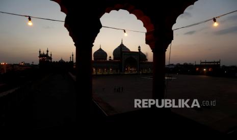 Shadab menyembunyikan keislamannya hingga detik ini dari publik. Ilustrasi Masjid di New Delhi, India