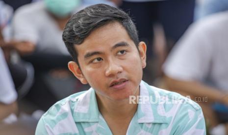 Calon wakil presiden (cawapres) nomor urut 2, Gibran Rakabuming Raka.