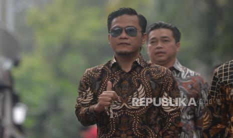 Gus Miftah tiba di kediaman Prabowo Subianto, Selasa (15/10/2024).