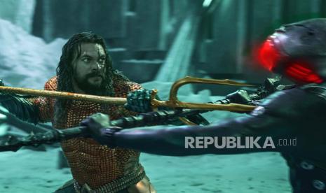 Foto adegan film Aquaman and the Lost Kingdom atau Aquaman 2. Film tersebut meraih pencapaian mengesankan di box office.