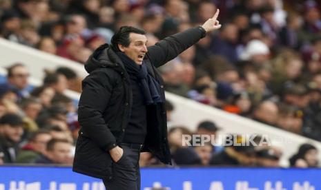 Pelatih Aston Villa Unai Emery