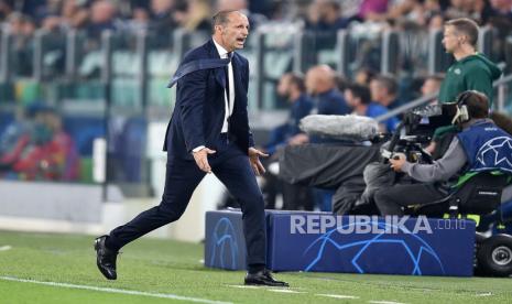 Pelatih Juventus Massimiliano Allegri.