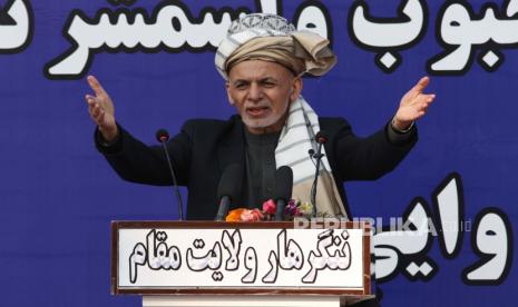  Presiden Afghanistan Ashraf Ghani. 