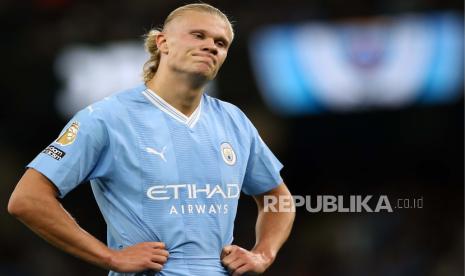 Penyerang Manchester City Erling Haaland