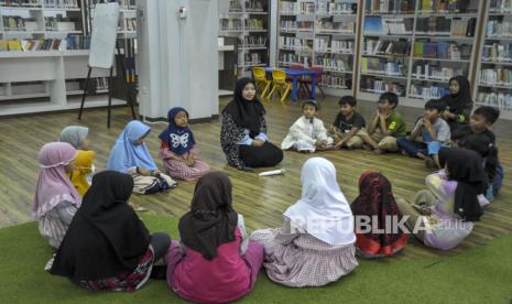 Anak-anak mengikuti pesantren kilat (ilustrasi). Pesantren kilat yang digelar dari berbagai lembaga saat Ramadhan terus dihadirkan guna mengenalkan agama Islam sejak dini kepada anak-anak maupun santri.