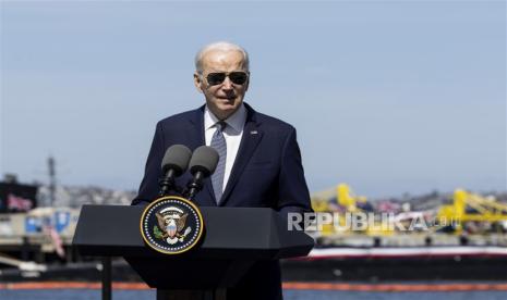 Presiden Amerika Serikat Joe Biden ucapkan selamat menjalankan puasa Ramadhan . 