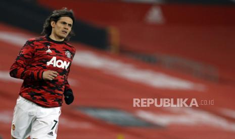 Striker Manchester United Edinson Cavani.