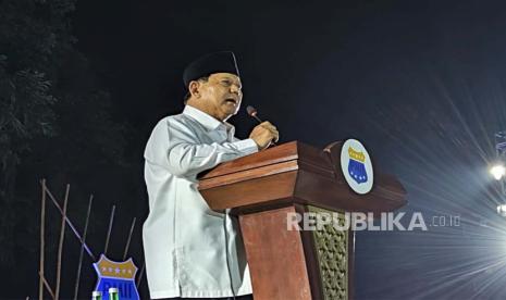 Prabowo Subianto hadiri Harlah PMII ke 63 di Benteng Vastenburg, Jumat (23/6/2023).