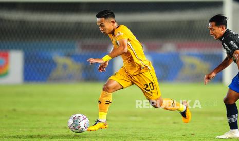 Pemain Bhayangkara FC Sani Rizki Fauzi