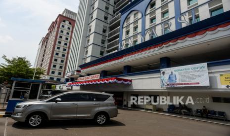 RS YARSI Jakarta Resmi Berstatus RS Syariah. Foto:  Suasana Rumah Sakit YARSI, Jakarta, Senin (9/8). Republika/Thoudy Badai