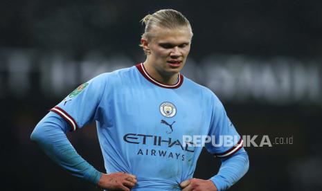 Striker Manchester City, Erling Haaland.