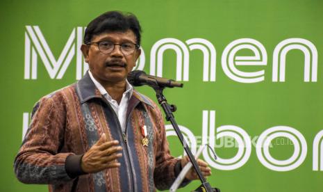 Menteri Komunikasi dan Informatika (Menkominfo) Johnny G Plate