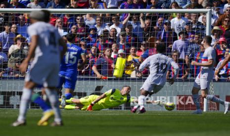 Laga Barcelona vs Getafe di La Liga musim lalu. Kedua tim akan bertemu dalam pekan pertama La Liga Spanyol 2023/2024 pada 13 Agustus.