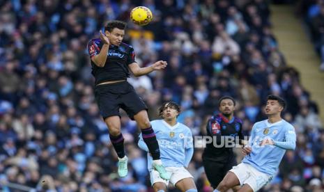 Jalannya laga Manchester City Vs Huddersfield, Ahad (7/1/2024). 