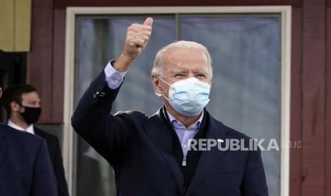  Kandidat presiden dari Partai Demokrat, mantan Wakil Presiden Joe Biden