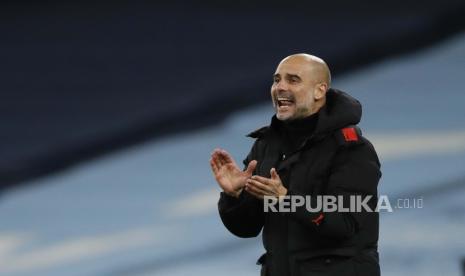 Pelatih Manchester City Pep Guardiola