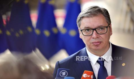 Presiden Serbia Aleksandar Vucic menolak pernikahan sesama jenis.