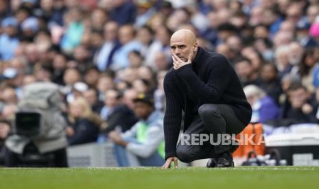 Pelatih kepala Manchester City Pep Guardiola