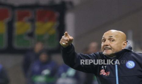 Pelatih kepala Napoli Luciano Spalletti 