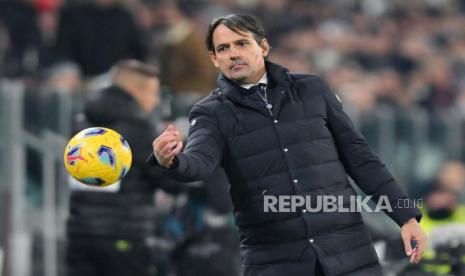 Pelatih Inter Milan Simone Inzaghi 