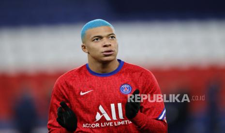 Penyerang PSG, Kylian Mbappe.