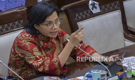 Menteri Keuangan (Menkeu), Sri Mulyani Indrawati.