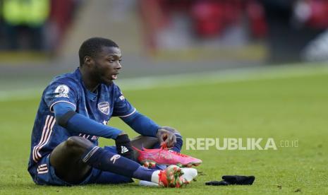 Nicolas Pepe dari Arsenal.